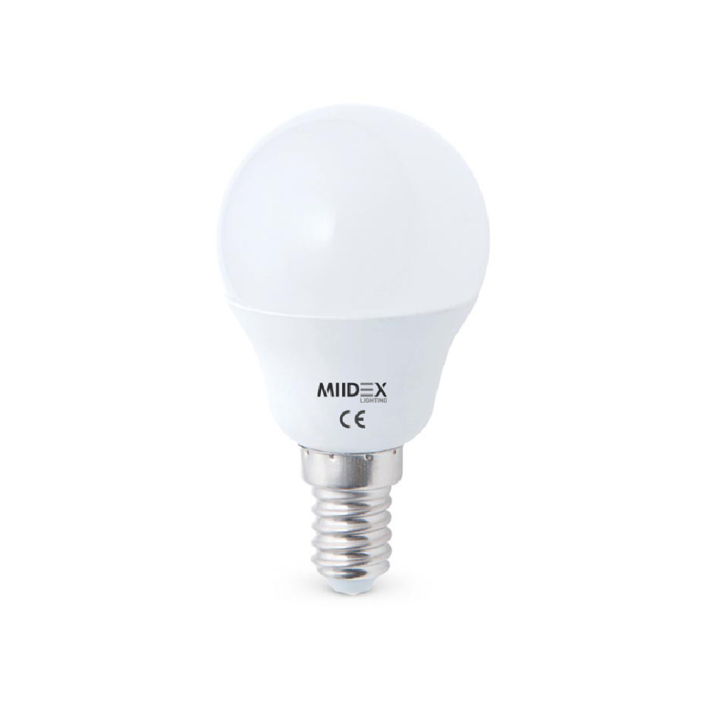 Miidex - E14 LED-lamp P45 6 W 4000 K - Artikelnummer: 74841