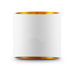 Miidex - Candeeiro de parede HOYA OBLIQUE G9 x1 branco dourado - Ref.: 700410