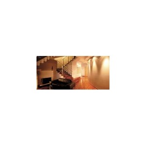 Kanlux - DALLA ceiling mount, 82 x 82 mm, black, with GU5.3 socket included - Ref: 22433