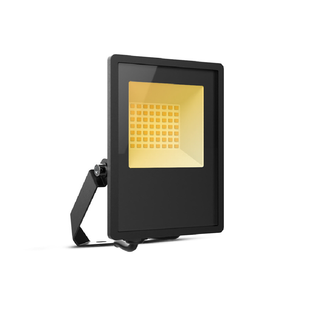 Miidex - LUMOS LITE Black 20W LED Floodlight, CCT, IP65 (optional sensor) - Ref: 100739