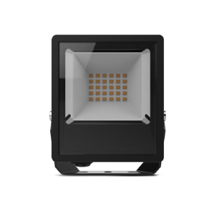 Miidex - LUMOS LITE Black 10W LED floodlight, CCT, IP65 (sensor optional) - Ref: 100738