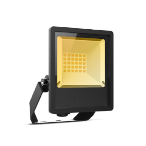 Miidex - Projetor LED LUMOS LITE Preto 10 W CCT e IP65 (detetor opcional) - Ref.: 100738