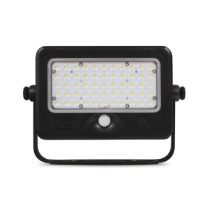 Miidex - Projecteur LED SUNNY LUMOS solaire 10W 4000K détecteur & crépusculaire - Réf : 80802