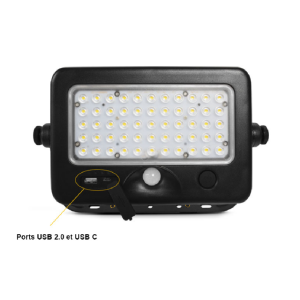 SUNNY LUMOS solar LED spotlight 10W 4000K sensor & twilight switch ...