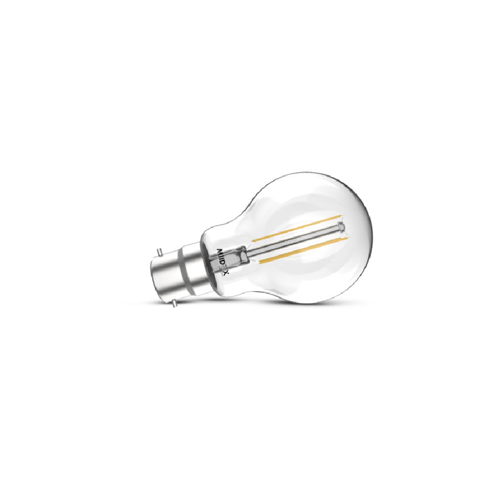 Miidex - Ampoule LED B22 Filament Bulb 8W 4000K - Réf : 100838