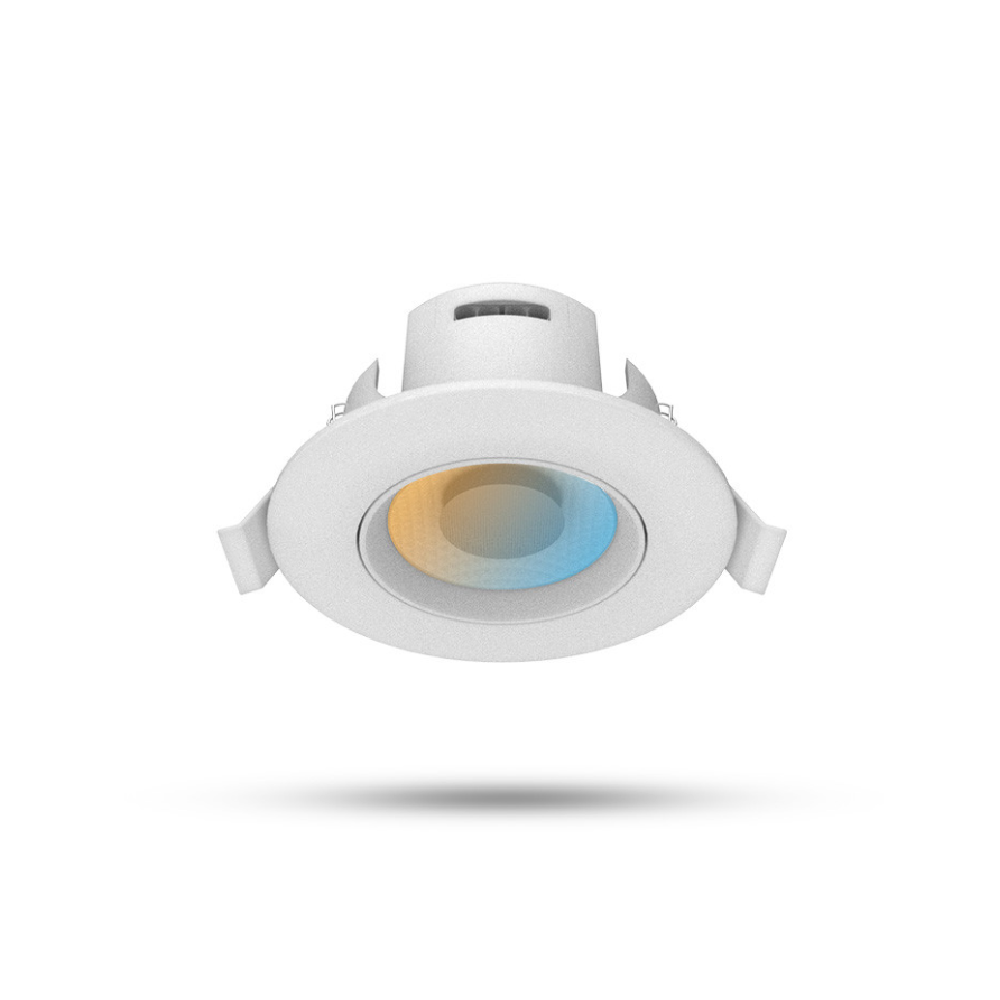 Miidex - Spot LED CARAT CCT II Orientable 7w 3000K/4000K/6000K Ø90 - Réf : 100085