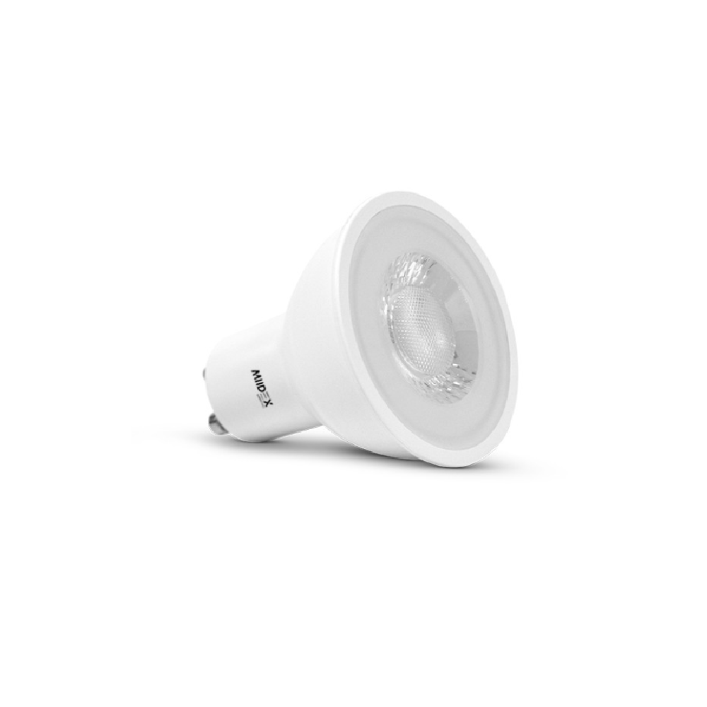 Miidex - GU10 LED Spotlight Bulb 7W 3000K 38° Dimmable - Ref: 100560