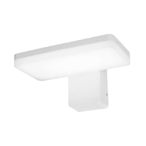Miidex - Applique Murale LED MUSCADET 12W 3000K Blanc IP65 - Réf : 7046