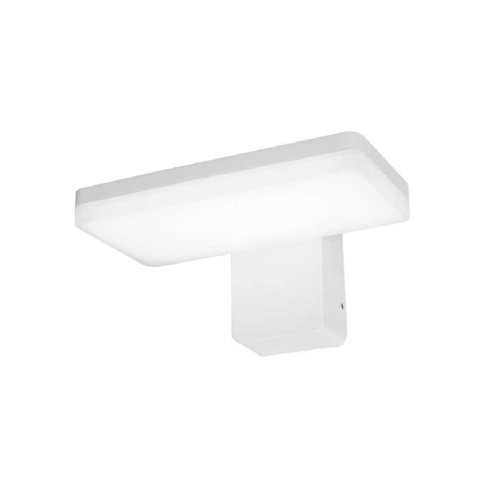 Miidex - MUSCADET 12W 3000K White IP65 LED Wall Light - Ref: 7046