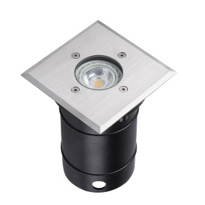 Kanlux - Luminária embutida no chão BERG DL-10L GU10 - Ref.: 7173