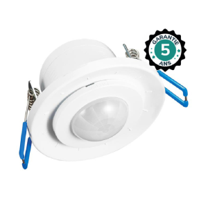 Miidex – 360° recessed LED infrared motion detector – Ref: 75493