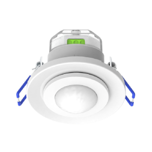 Miidex - Detetor de movimento por infravermelhos com LED, para encastrar, 360° - Ref.: 75493