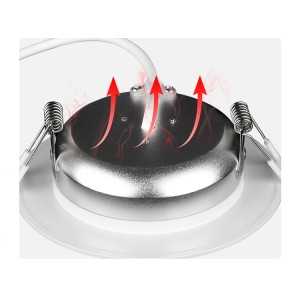 https://discount-led.fr/pt/ Downlight LED redondo 6W RGB&CCT controlável Ø188x38mm  27,40 €  21,92 €    FUT068