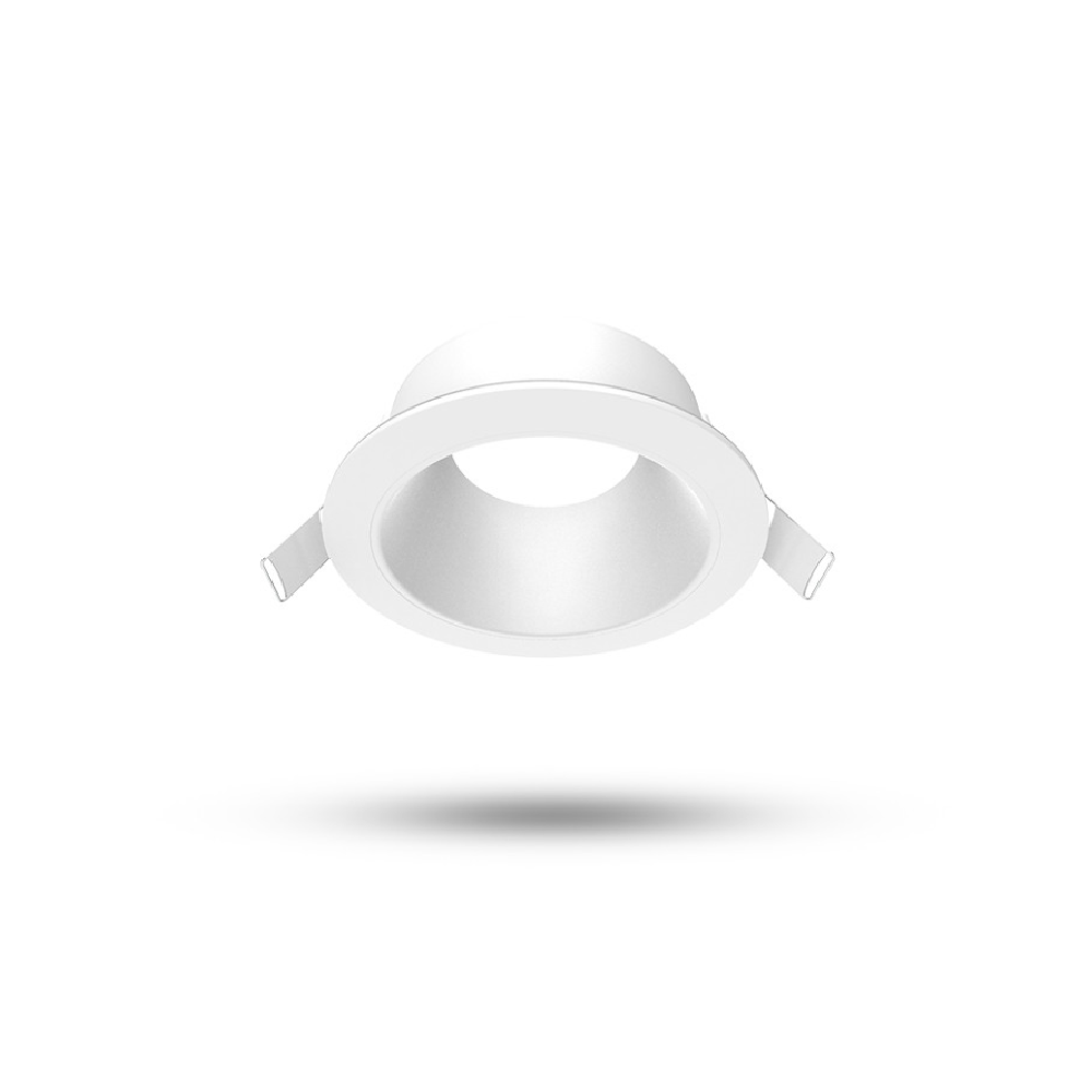 Miidex - Suporte redondo branco de baixa luminosidade para o Spot Éclat II - Ref.: 100282