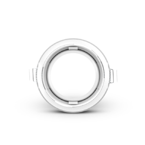 Miidex - Suporte redondo branco de baixa luminosidade para o Spot Éclat II - Ref.: 100282