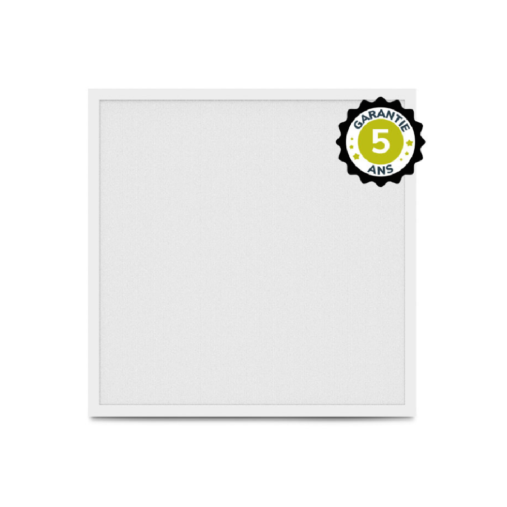 Miidex – LED-Flächenleuchte, weiß, PMMA, 595 x 595, 28 W, 4000 K, prismatisch – 5 Jahre Garantie – Art.-Nr.: 101101