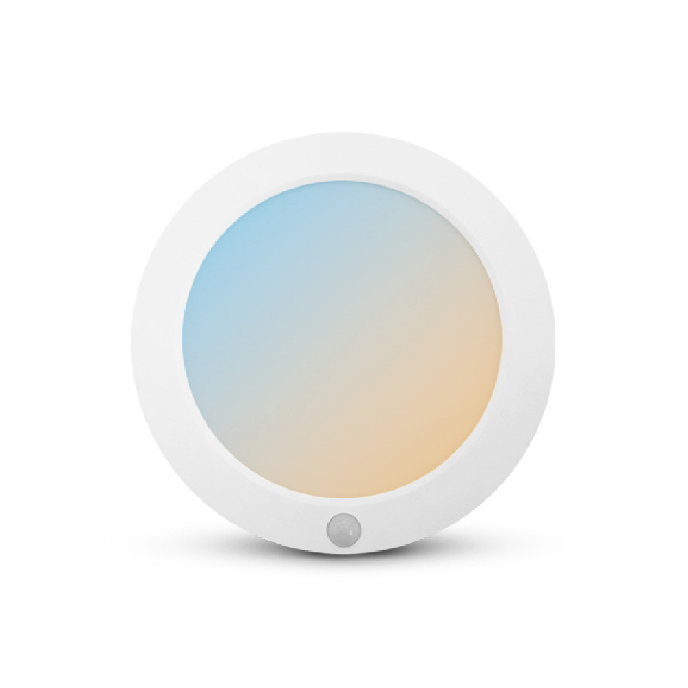 Miidex – LED-Deckenleuchte „ ALDEBARAN “, weiß, Ø 230 × 25 mm, 18 W, CCT + IR-Sensor – Art.-Nr.: 100010