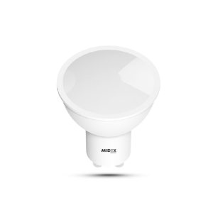 Miidex - GU10 LED Spotlight Bulb 5.4W 3000K 120° - Ref: 100563