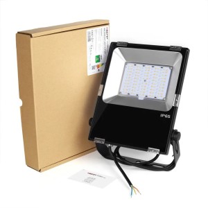 Miboxer - Projetor LED 50 W RGB+CCT (2,4 GHz) IP65 - controlável - Ref.: FUTT02