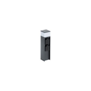 Kanlux - Buitenlamp met stopcontacten en vervangbare G9-lamp DASTEN IP44 - Art.nr.: 38763