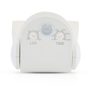 Miidex - IP65 Surface-Mounted IR Motion Detector 180/360° - Ref: 75500
