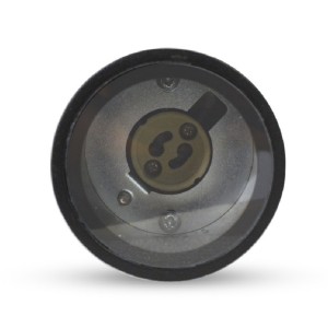 Miidex - Proiettore LYS Piquet Slim (senza lampadina) 230 V GU10 Nero IP65 - Cod. art.: 70283