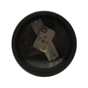 Miidex - LYS Piquet Slim Spotlight (bulb not included) GU5.3 Black IP65 - Ref: 702830