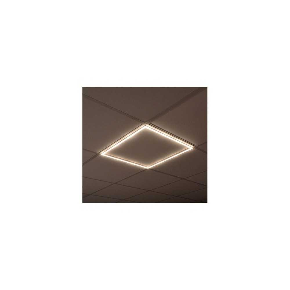 https://design-led.fr/nl/ Led Paneel LED Frame 595x595mm 36W 4000K PACK x 2 77721 76,90 € 65,36 €