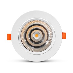 Miidex - Faretto LED SPARK II orientabile 12 W 3000 K IRC90 IP 40/20 - Cod. art.: 100401