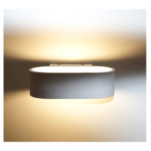 Miidex - Applique Murale LED GARDENIA Blanc 6W 3000K - Réf : 7037