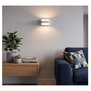 Miidex – LOTUS White 6W 3000K LED Wall Light – Ref: 70321