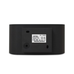 Miidex - Applique da parete HOYA OVALE G9 X1 Nero/Oro Ovale - Cod. art.: 700400