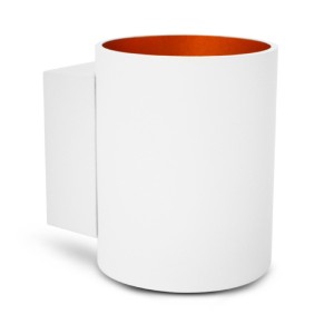 Miidex - Candeeiro de parede HOYA G9 x1 branco dourado - Ref.: 70039