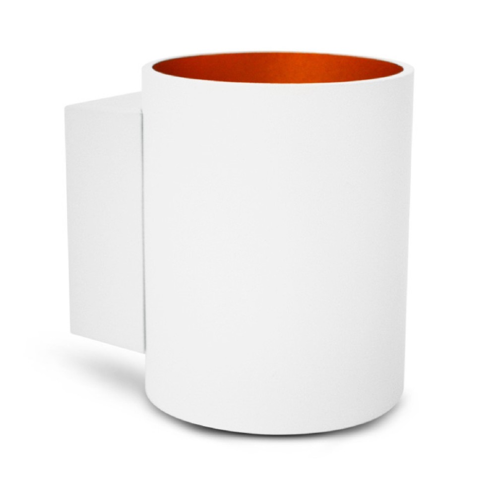 Miidex - Aplique de pared LED HOYA G9 x1 blanco dorado - Ref.: 70039