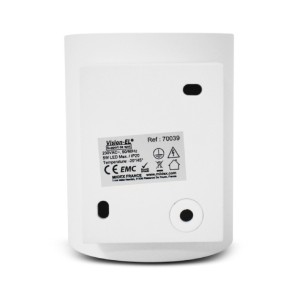Miidex - Aplique de pared LED HOYA G9 x1 blanco dorado - Ref.: 70039