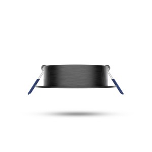 Miidex - Supporto per faretto rotondo orientabile DECLIPS nero Ø92 mm - Cod.: 77120