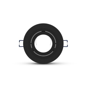 Miidex - Support de spot rond Orientable DECLIPS noir Ø92 mm - Réf : 77120