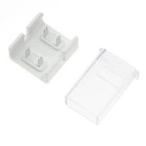 Ledme - Connecteur Intermédiaire Pour Bande Led Ip68 10Mm Out 8Mm In 2Pin - Réf : LM2922
