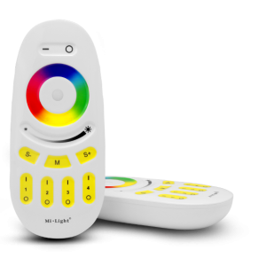 MiBoxer - Telecomando RF RGBW touchscreen a 4 zone - Codice: FUT096W