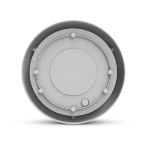 Plafón LED blanco y sensor IR Ø300 15W RONDO CCT IP65100636520