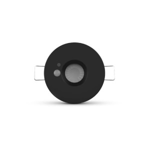 Miidex - Spot LED « CCT » BBC 6 W 2700/3000/4000 K, regulável, preto + Detetor - Garantia de 5 anos - Ref.: 100620