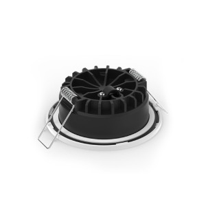 Miidex - Spot LED CCT BBC 6W 2700/3000/4000K Gradable noir + Détecteur - Garantie 5 ans - Réf : 100620