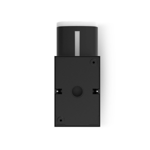 Miidex - Applique orientabile ELOUAN a LED, nera, 7,5 W, 3000 K + sensore IR, IP54 - Cod. art.: 100945