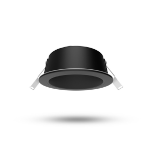 Miidex - Borde de baja luminancia redondo/redondo negro/negro para foco ÉCLAT II - Ref.: 100292