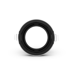 Miidex - Ronde rand met lage lichtsterkte, zwart/zwart, voor ÉCLAT II-spot - Art.nr.: 100292
