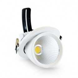 https://design-led.fr/nl/ LED Spotlight Slak BOUTICA Rond Kantelen en Draaien met Voeding 30W 3000K 106,20 € 74,34 € -30% 76740