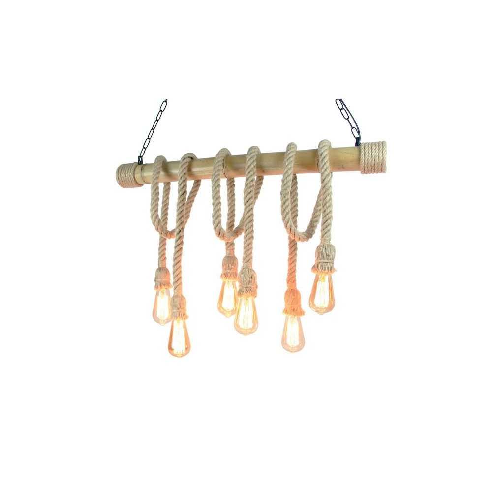 https://discount-led.fr/de/ Deckenleuchte Seil und Bambus 6XE27  113,00 €  90,40 €    LM8037