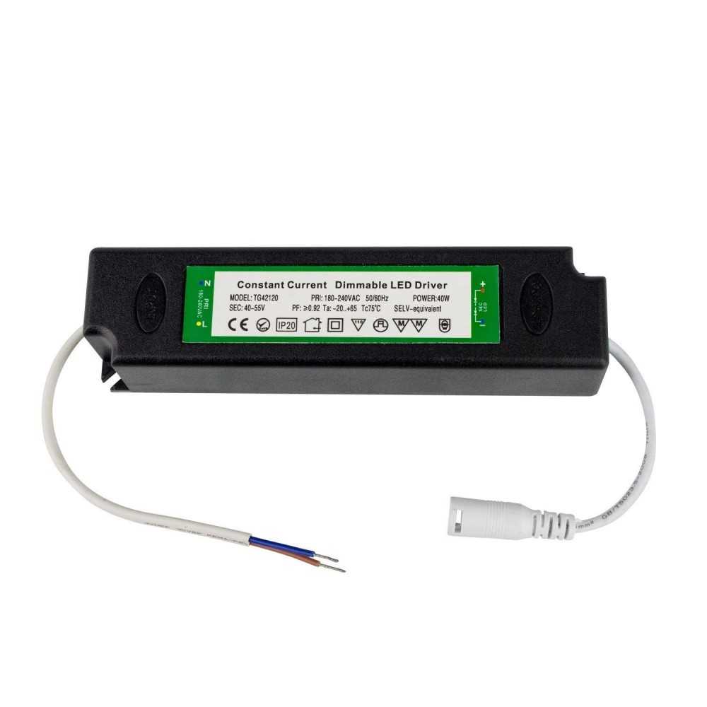 https://design-led.fr/pt/ Controlador de LED regulável TRIAC 220-240V Saída 36-55V DC 880mA 40W 40,30 € 34,25 € 3151