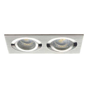 https://design-led.fr/nl/ SEIDY 170x90 mm plafondbeugel geborsteld aluminium 2 x GU10 18282 18,30 € 12,81 € -30%