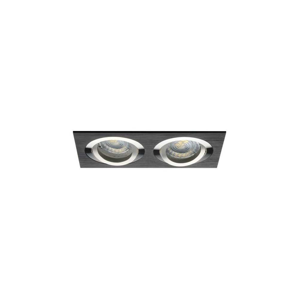 https://design-led.fr/gb/ SEIDY ceiling mount 90x170 mm black / aluminium 2x GU10 20,00 € 14,00 € -30% 18284
